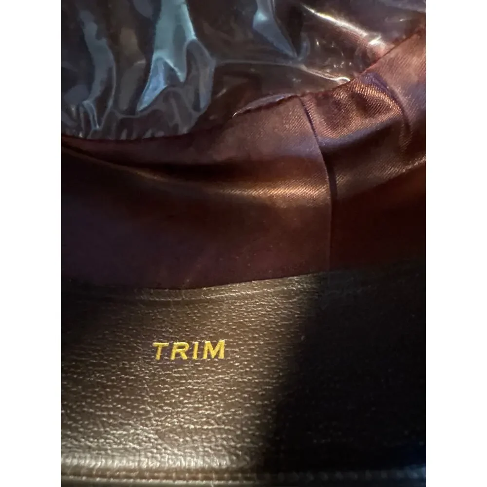 Vintage 1960s Richman Brothers Pork Pie Hat 7 1/4 Brown Felt Telescope Crown 60s